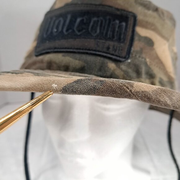 Volcom Stone Bucket Boonie Hat Camo Camouflage fishing Camp Hike Boat sun O/s - Picture 3 of 13